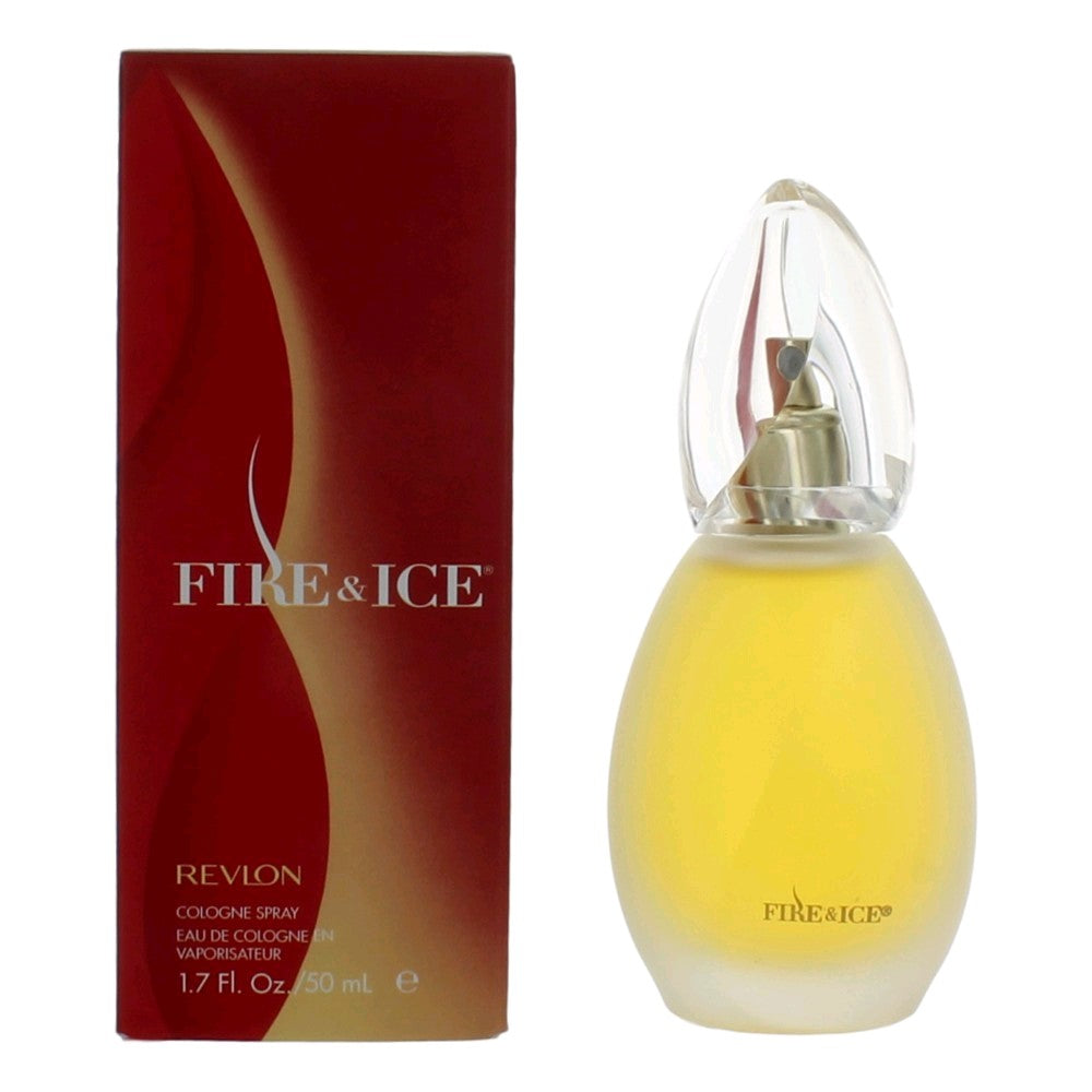 Bottle of Fire & Ice by Revlon, 1.7 oz Cologne Spray for Women