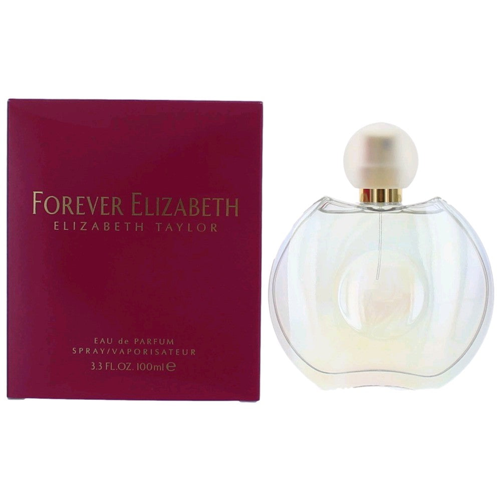 Bottle of Forever Elizabeth by Elizabeth Taylor, 3.3 oz Eau De Parfum Spray for Women