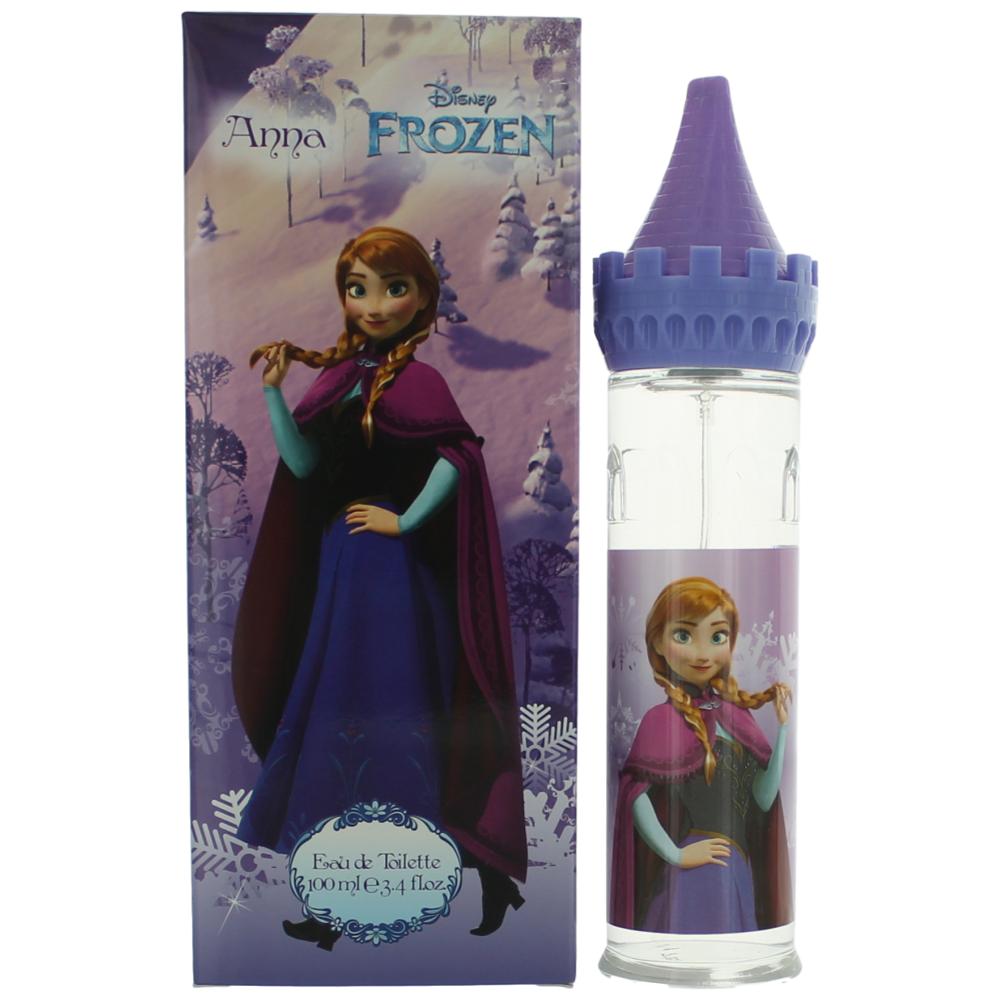 Bottle of Frozen Anna by Disney, 3.4 oz Eau De Toilette Spray for Girls