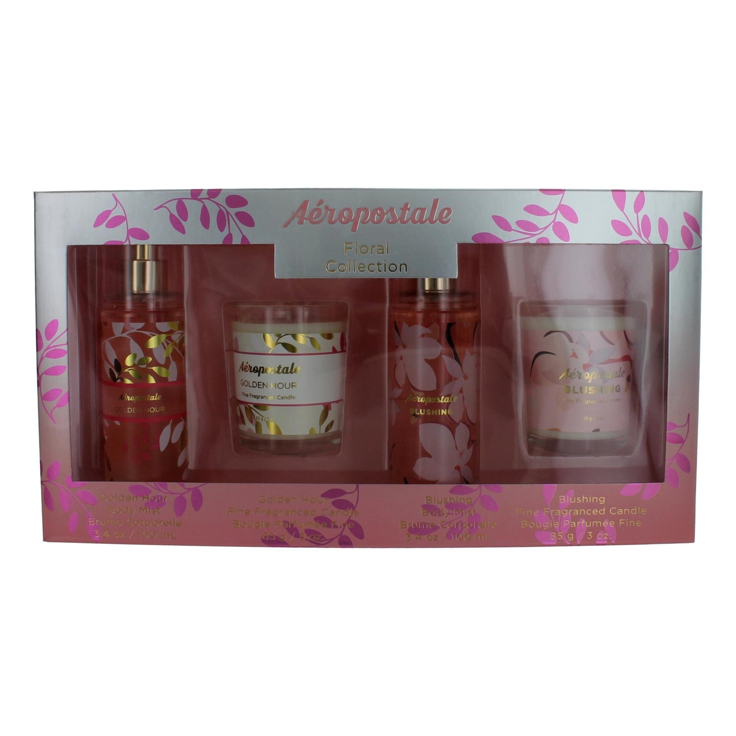 Bottle of Aeropostale Floral Collection by Aeropostale, 4 Piece Gift Set