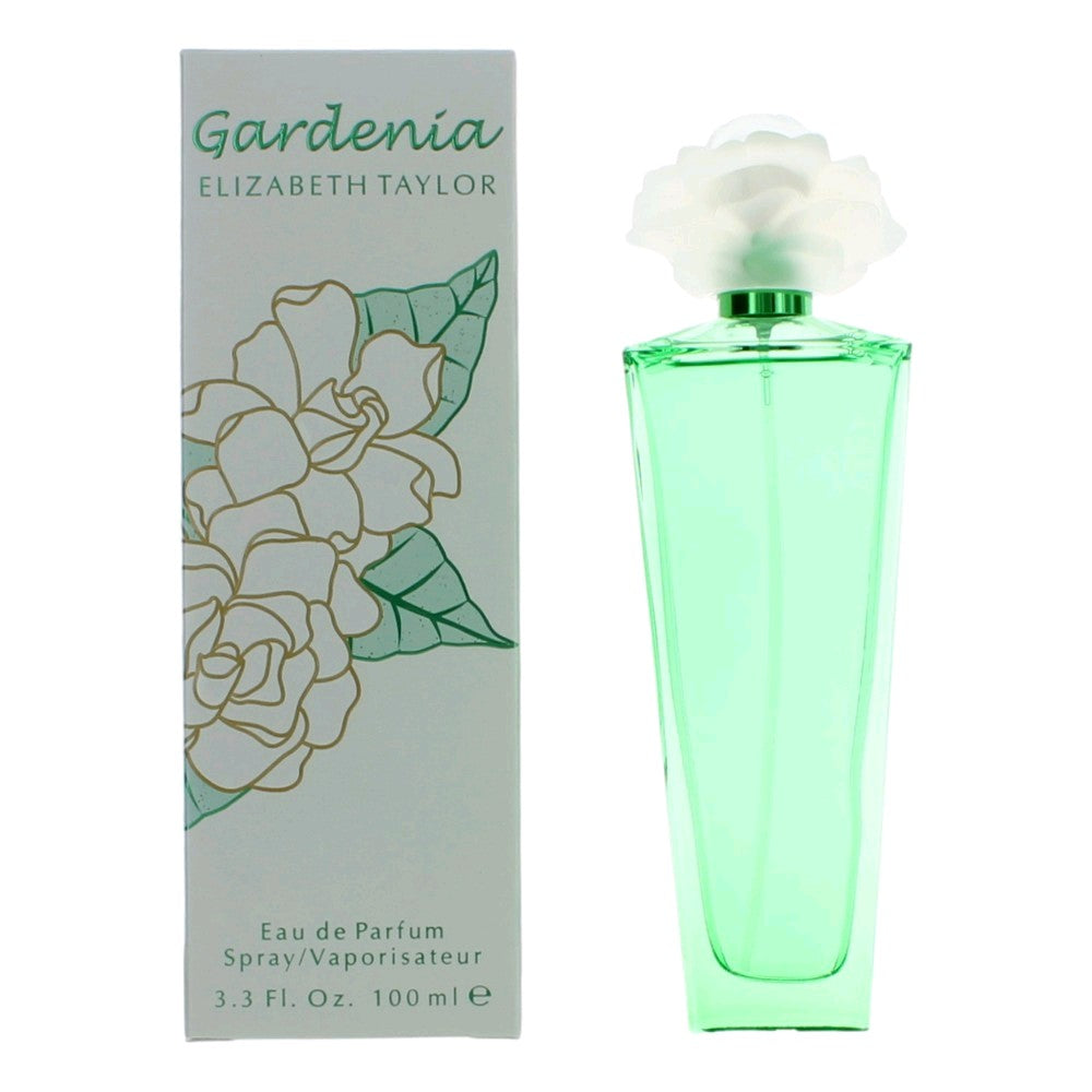 Bottle of Gardenia by Elizabeth Taylor, 3.3 oz Eau De Parfum Spray for Women