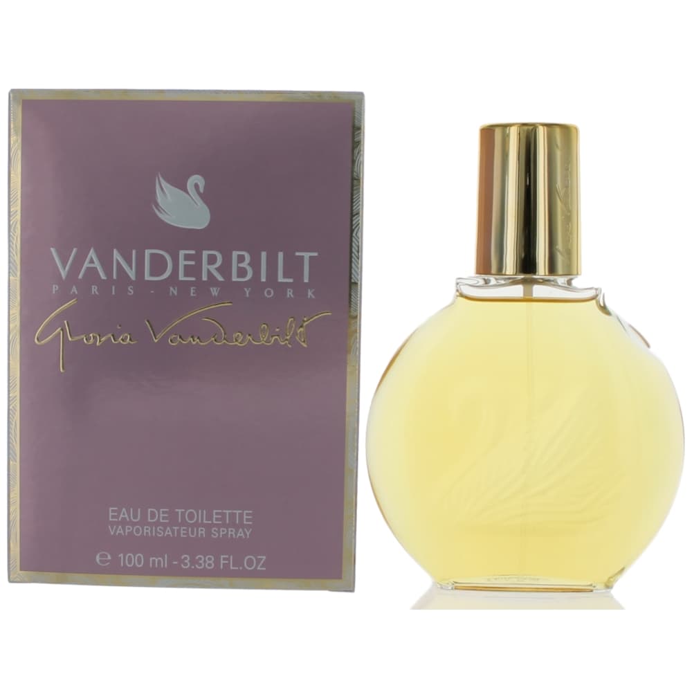 Bottle of Vanderbilt by Gloria Vanderbilt, 3.3 oz Eau De Toilette Spray for Women