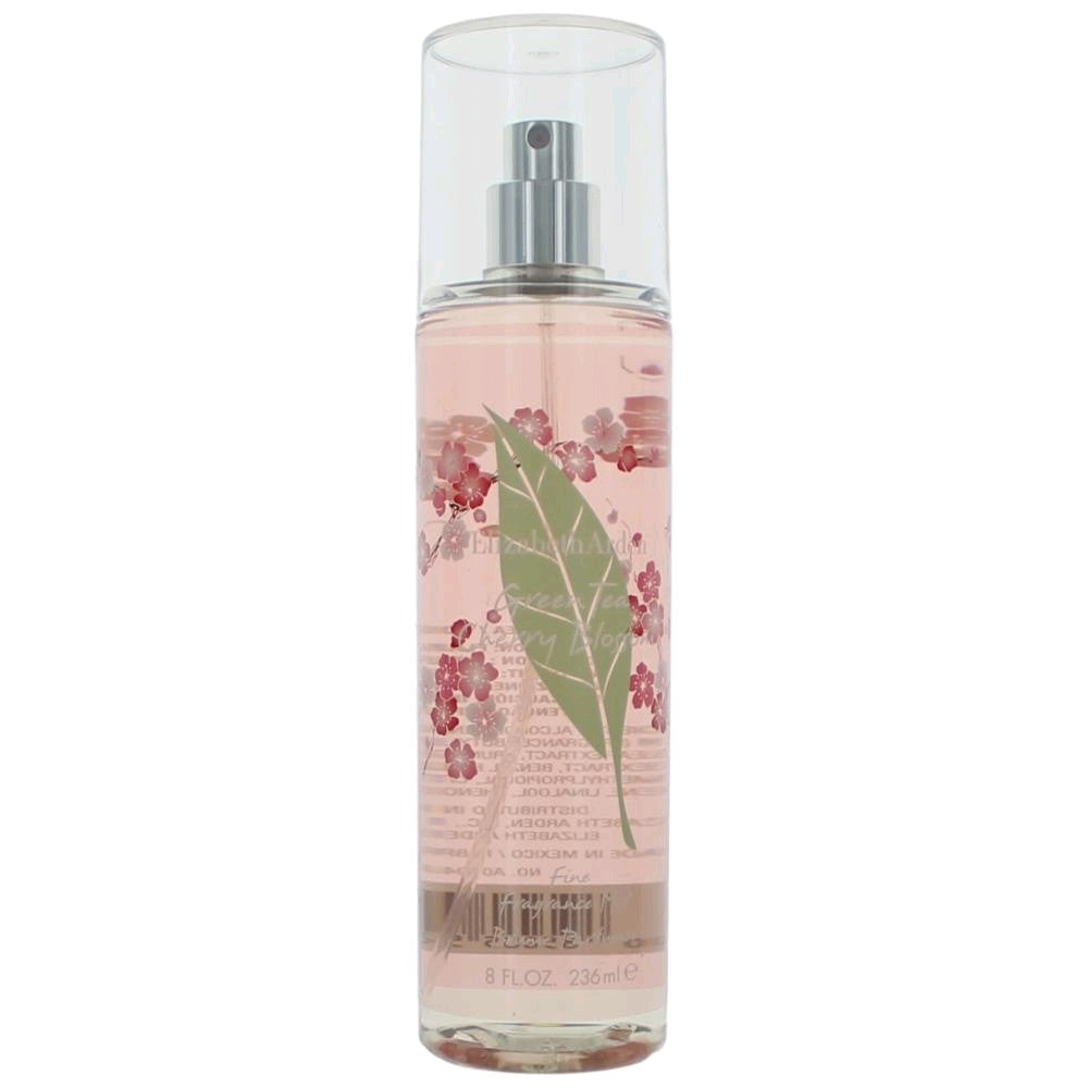 Bottle of Green Tea Cherry Blossom by Elizabeth Arden, 8 oz Fine Fragrance Mist for Women