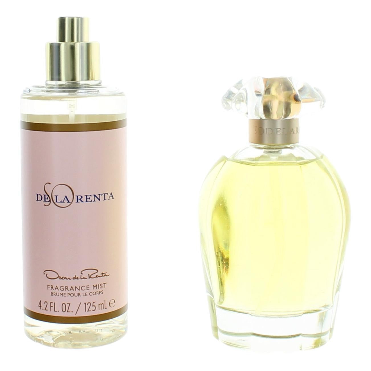 Bottle of So De La Renta by Oscar De La Renta, 2 Piece Gift Set for Women