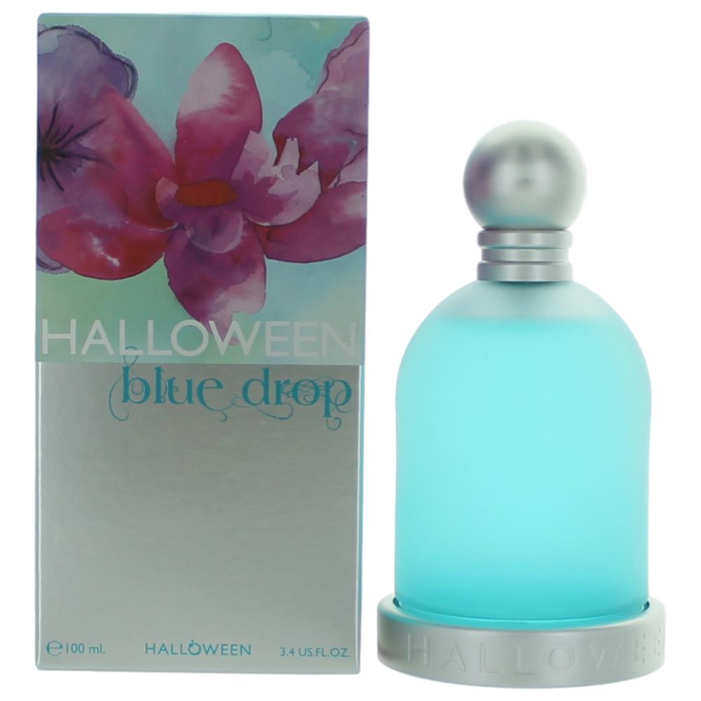 Bottle of Halloween Blue Drop by J. Del Pozo, 3.4 oz Eau De Toilette Spray for Women