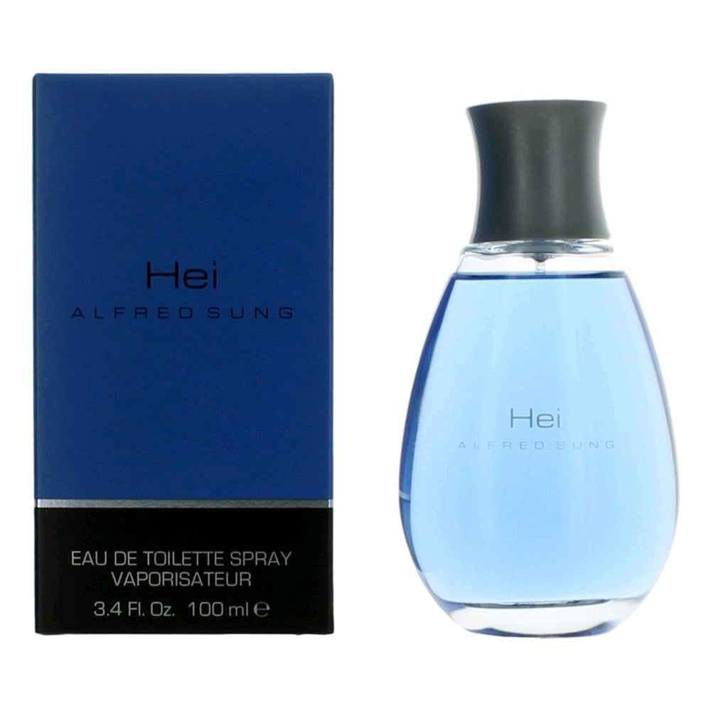 Bottle of Hei by Alfred Sung, 3.4 oz Eau De Toilette Spray for Men