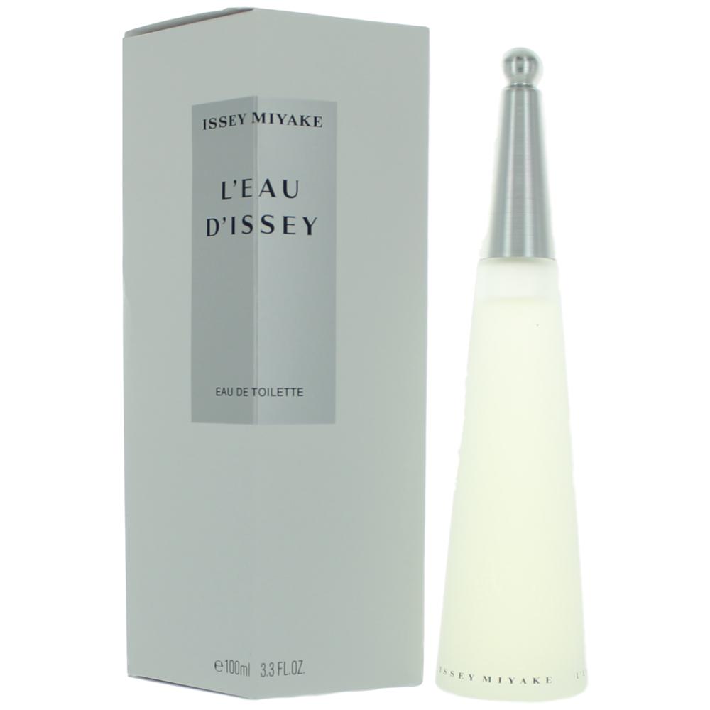 Bottle of L'eau D'issey by Issey Miyake, 3.3 oz Eau De Toilette Spray for Women