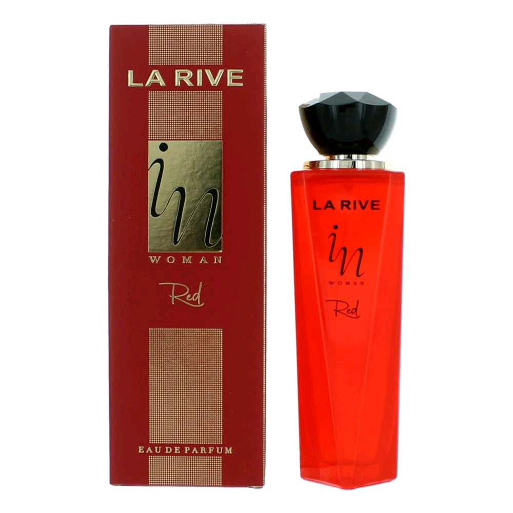 Bottle of In Women Red by La Rive, 3 oz Eau De Parfum Spray for Women