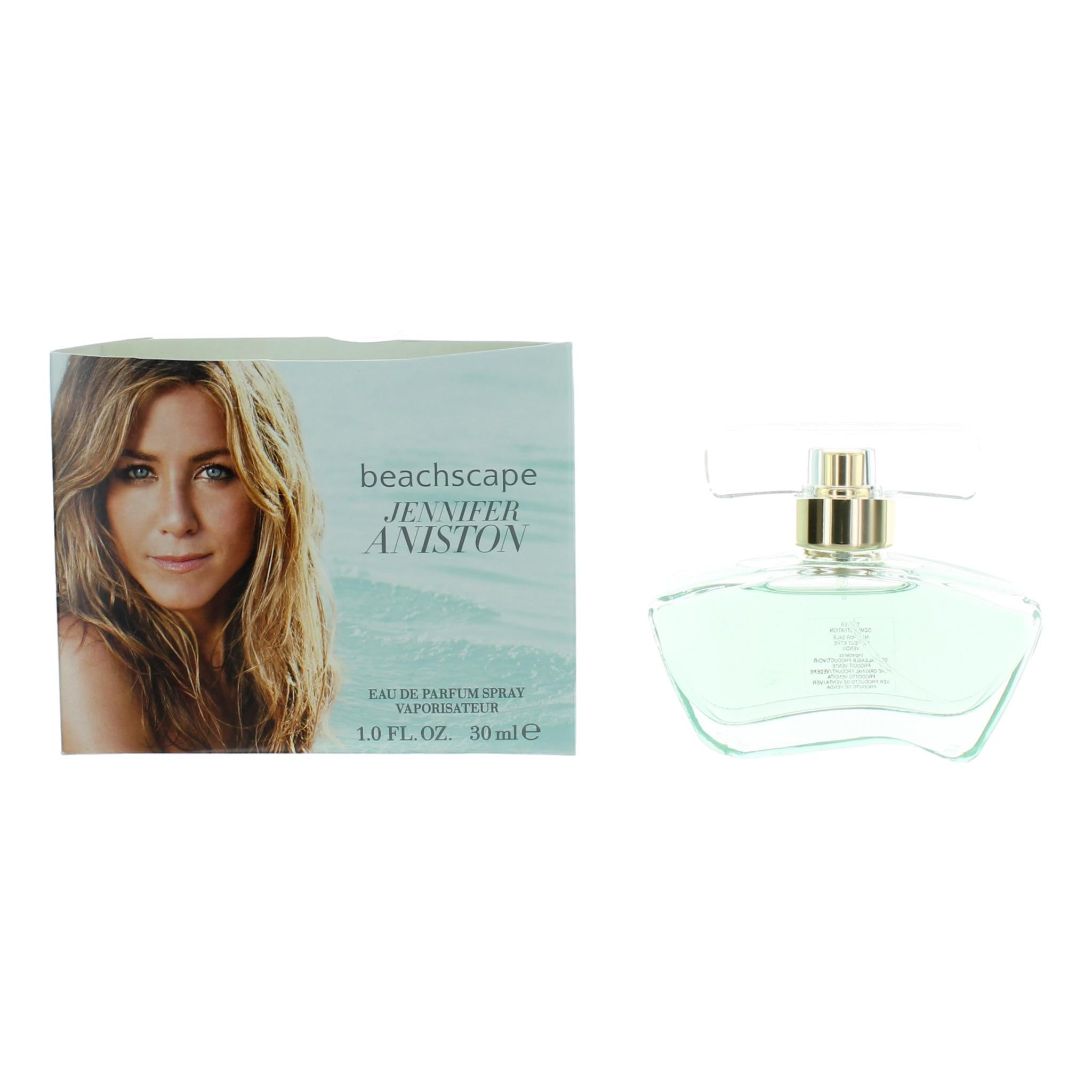 Bottle of Beachscape by Jennifer Aniston, 1 oz Eau De Parfum Spray for Women TORN BOX