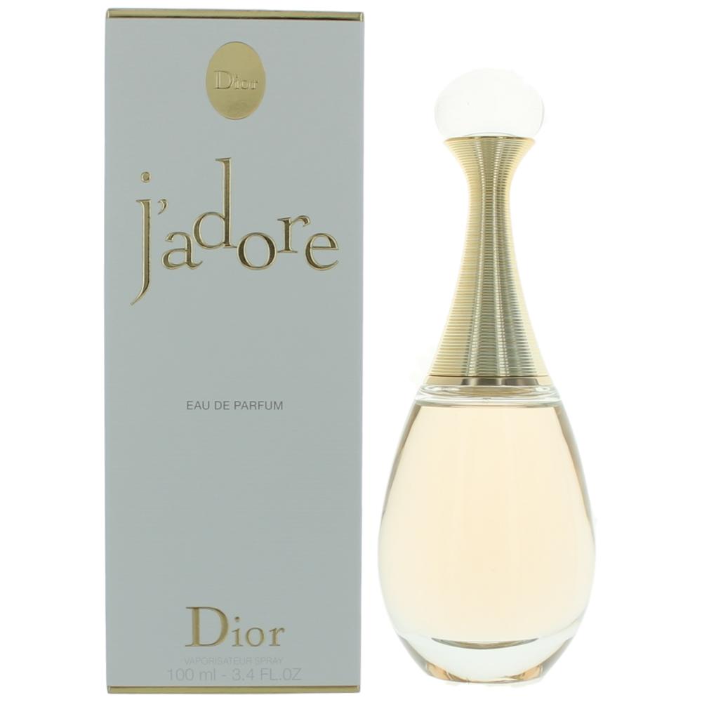 Bottle of J'adore by Christian Dior, 3.4 oz Eau De Parfum Spray for Women (Jadore)