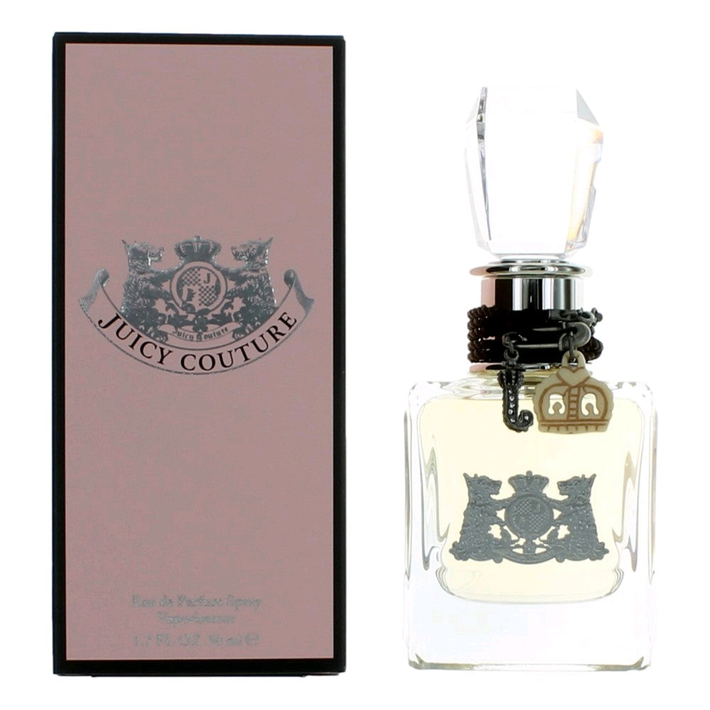 Bottle of Juicy Couture by Juicy Couture, 1.7 oz Eau De Parfum Spray for Women