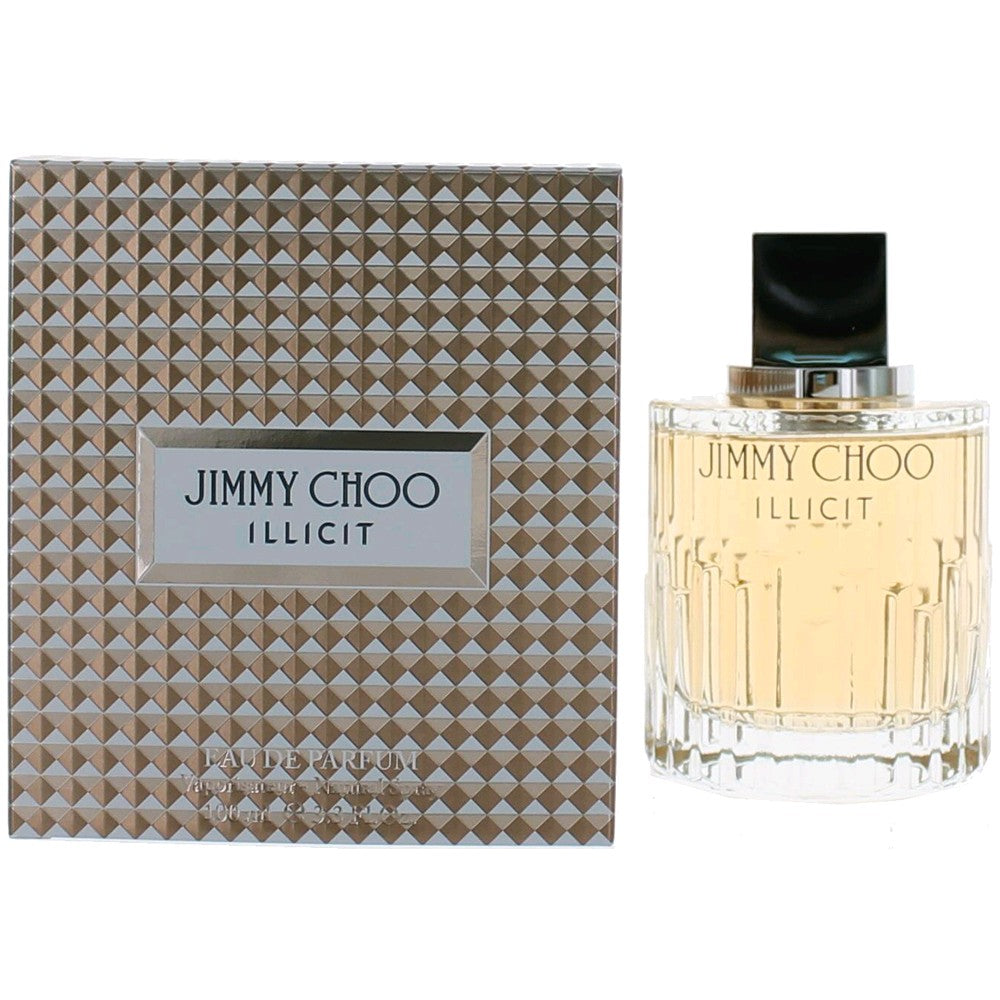 Bottle of Jimmy Choo Illicit by Jimmy Choo, 3.3 oz Eau De Parfum Spray for Women