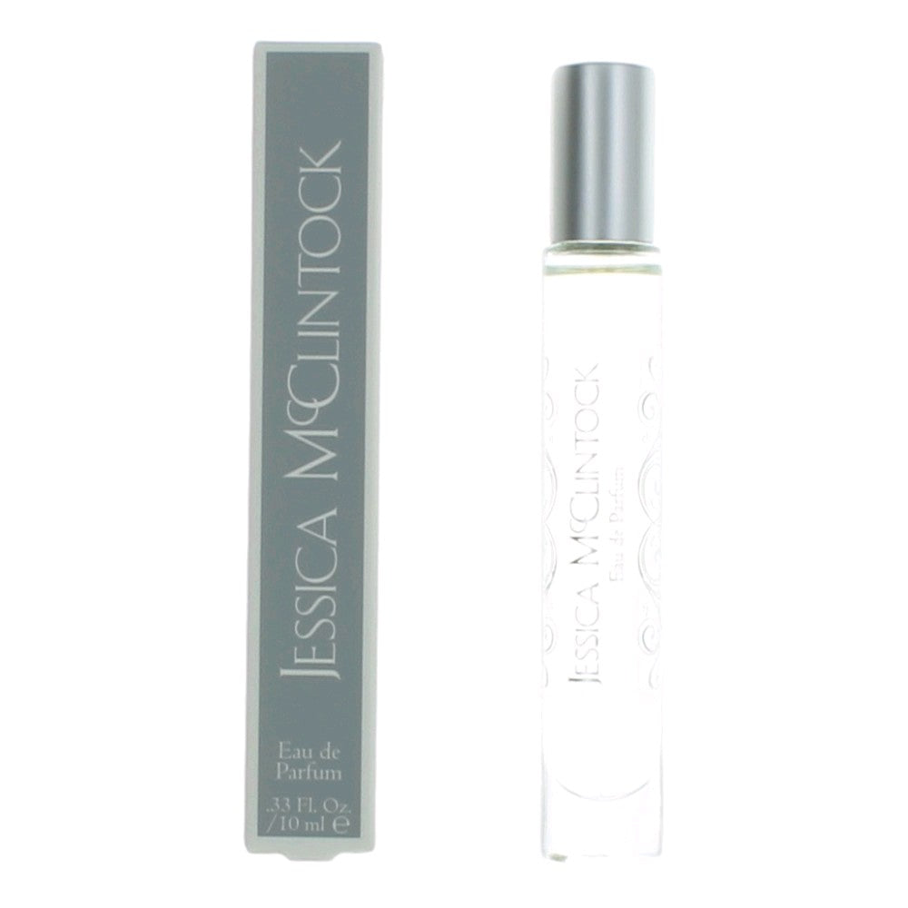 Bottle of Jessica McClintock by Jessica McClintock, .33 oz Eau De Parfum Rollerball for Women