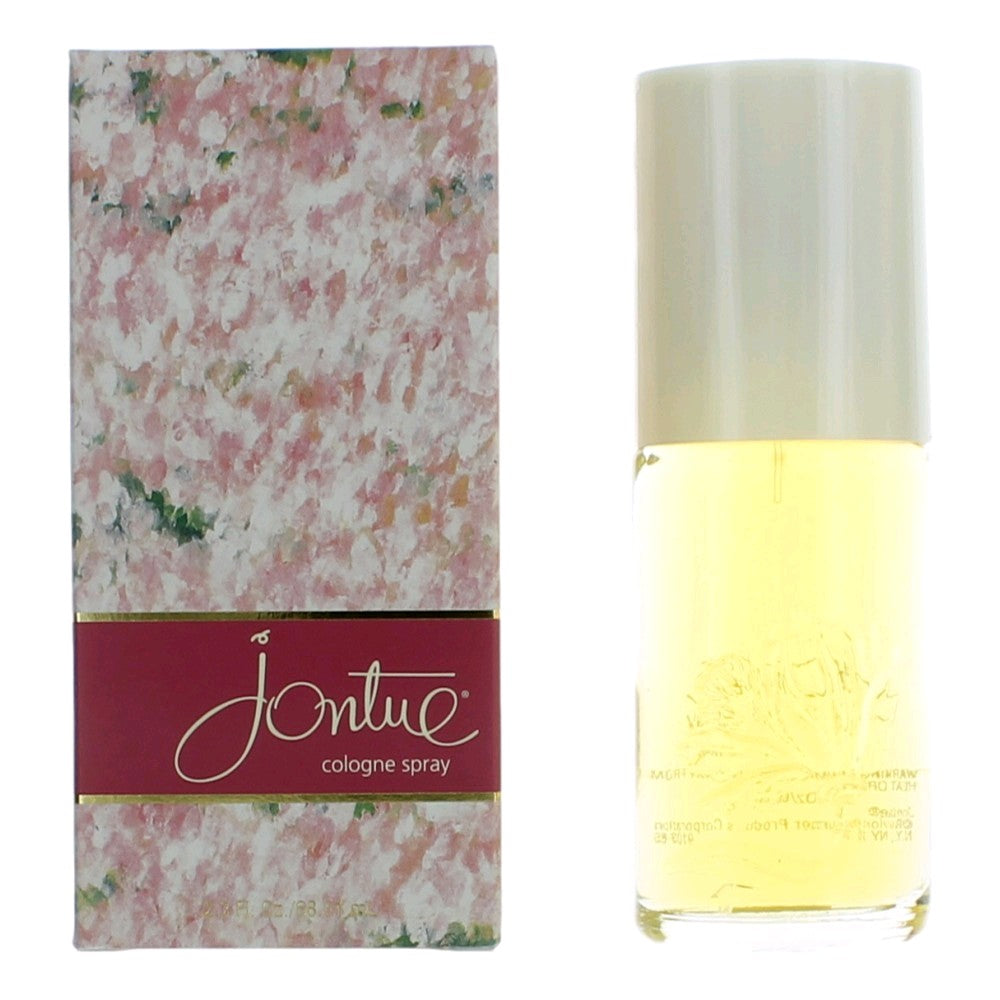 2.3 oz bottle of jontue cologne spray