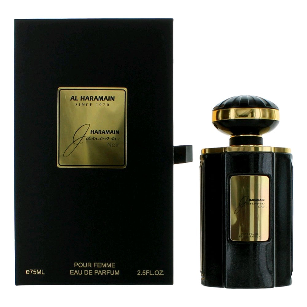 Bottle of Junoon Noir by Al Haramain, 2.5 oz Eau De Parfum Spray for Women