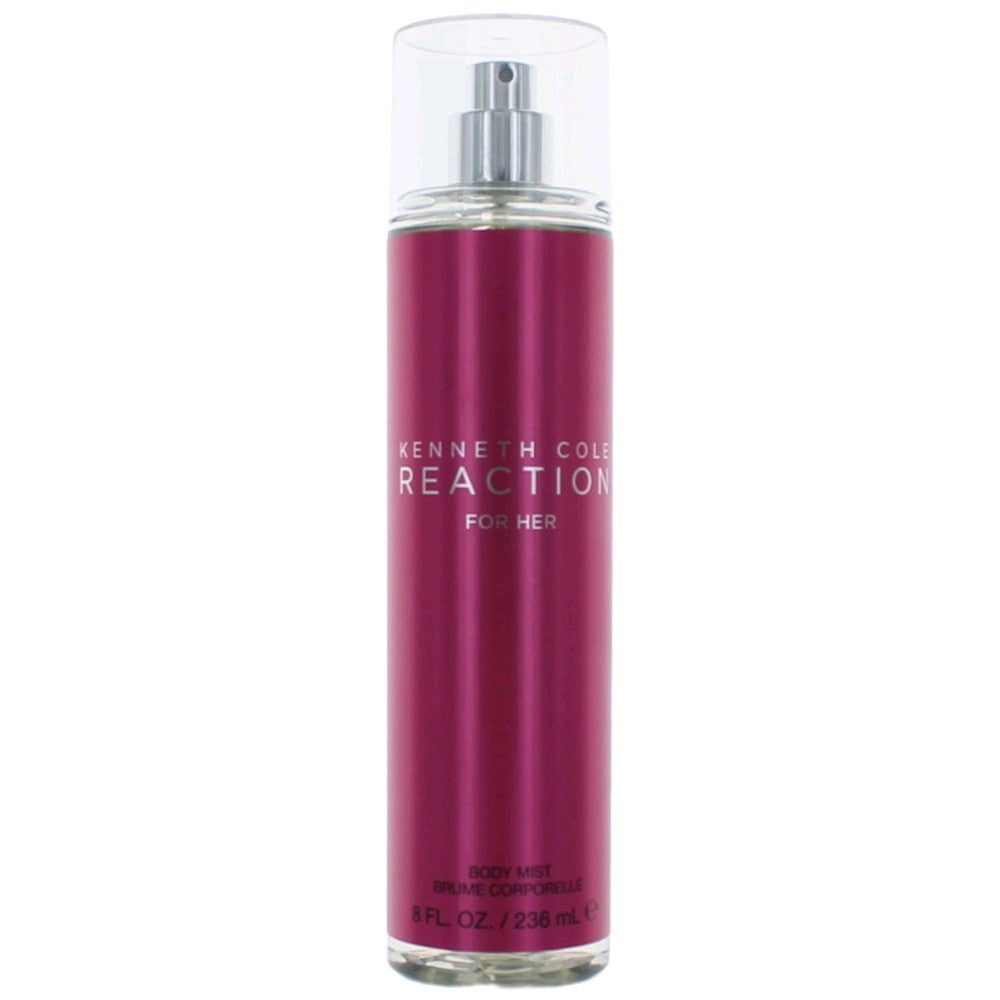 Bottle of Kenneth Cole Reaction by Kenneth Cole, 8 oz Body Mist for Women