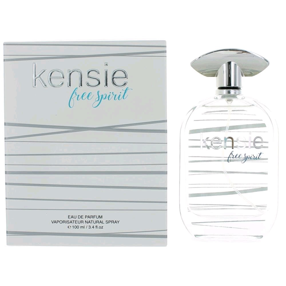 Bottle of Kensie Free Spirit by Kensie, 3.4 oz Eau De Parfum Spray for Women