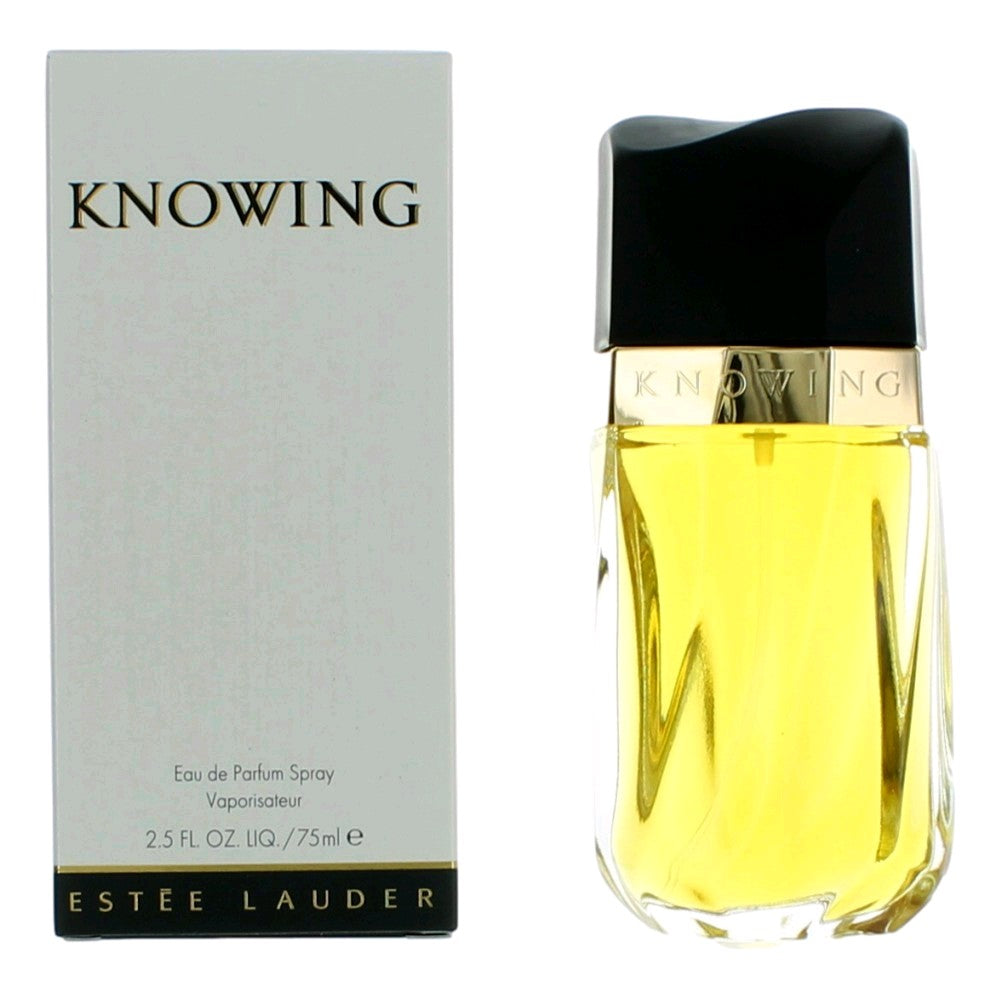 Bottle of Knowing by Estee Lauder, 2.5 oz Eau De Parfum Spray for Women