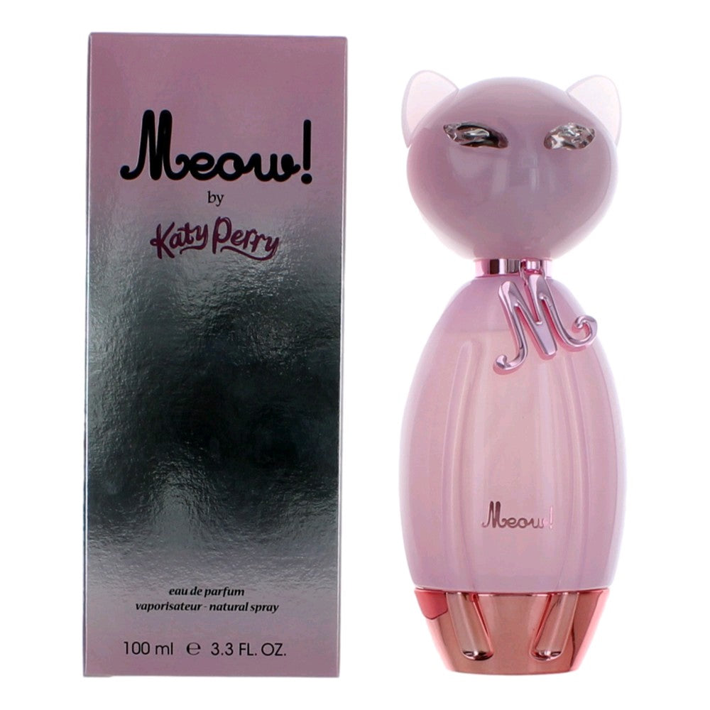 Bottle of Meow! by Katy Perry, 3.4 oz Eau De Parfum Spray for Women