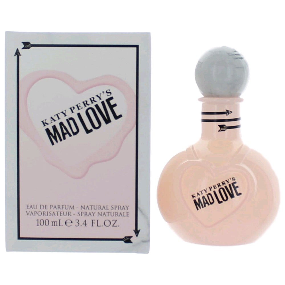 Bottle of Katy Perry's Mad Love by Katy Perry, 3.4 oz Eau De Parfum Spray for Women