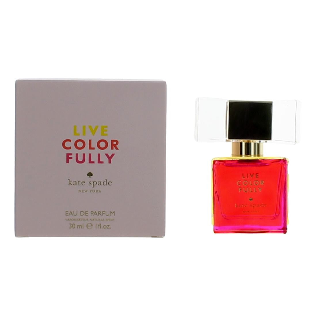 Bottle of Live Colorfully by Kate Spade, 1 oz Eau De Parfum Spray for Women