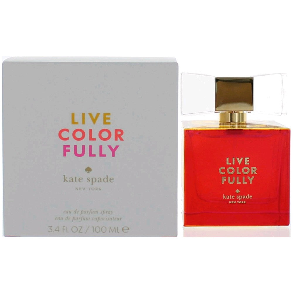 Bottle of Live Colorfully by Kate Spade, 3.4 oz Eau De Parfum Spray for Women