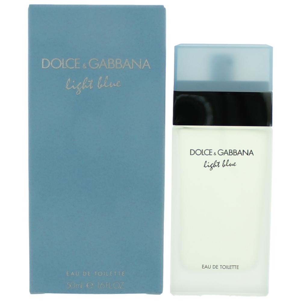 Bottle of Light Blue by Dolce & Gabbana, 1.6 oz Eau De Toilette Spray for Women