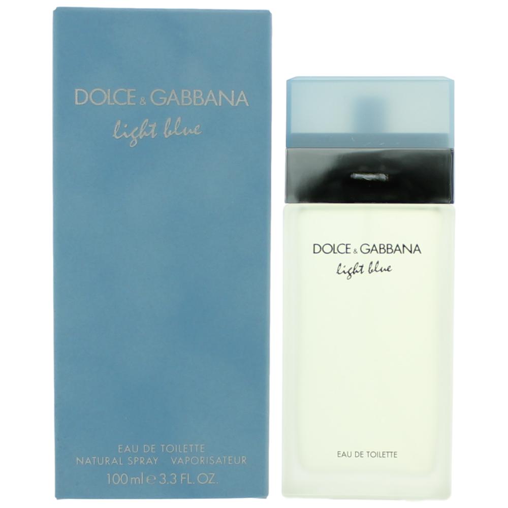 Bottle of Light Blue by Dolce & Gabbana, 3.3 oz Eau De Toilette Spray for Women