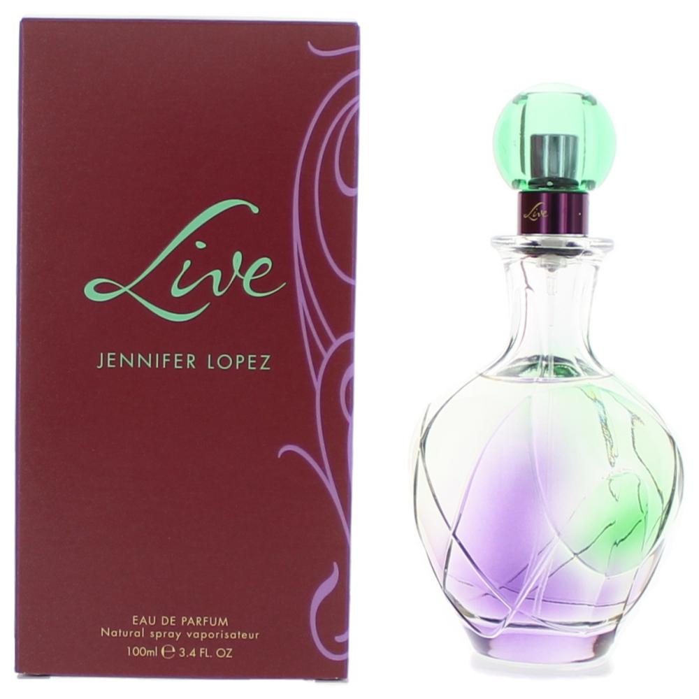 Bottle of Live by J.Lo, 3.4 oz Eau De Parfum Spray for Women (Jennifer Lopez)