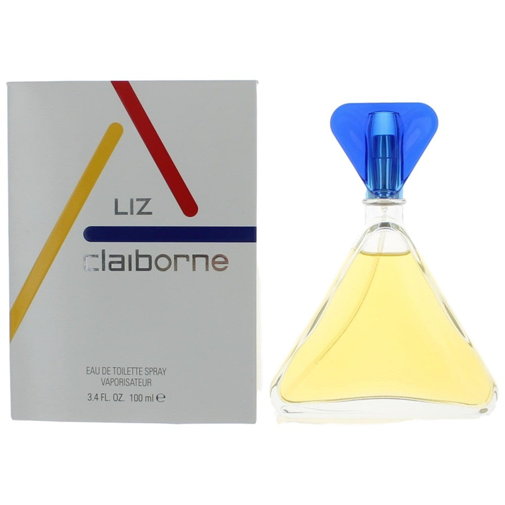 Bottle of Liz Claiborne by Liz Claiborne, 3.4 oz Eau De Toilette Spray for Women