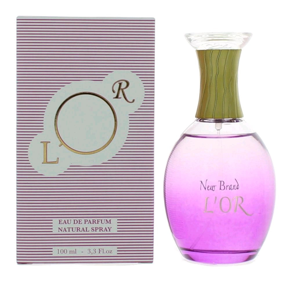 Bottle of L'or by New Brand, 3.3 oz Eau De Parfum Spray for Women