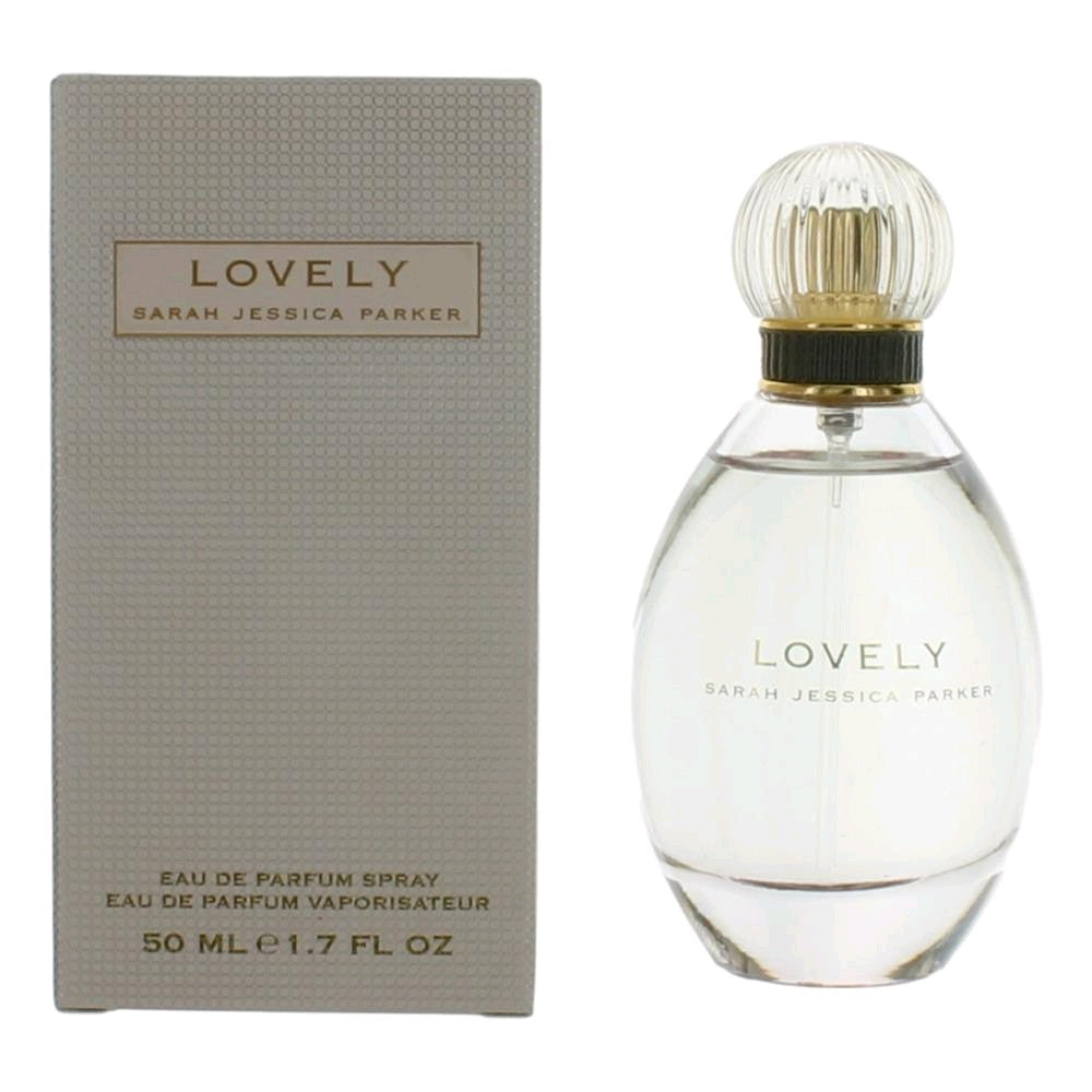 Bottle of Lovely by Sarah Jessica Parker, 1.7 oz Eau De Parfum Spray for Women