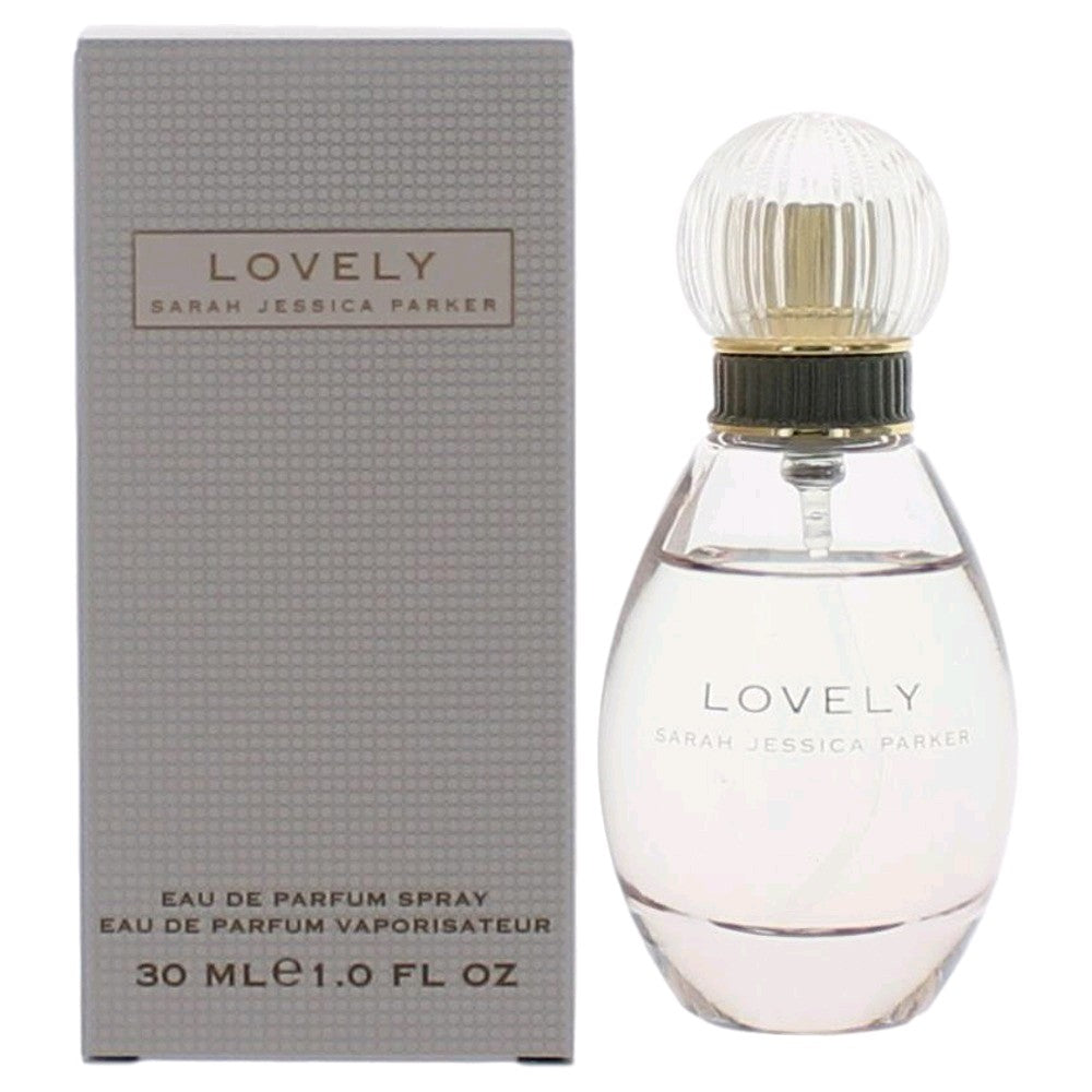 Bottle of Lovely by Sarah Jessica Parker, 1 oz Eau De Parfum Spray for Women