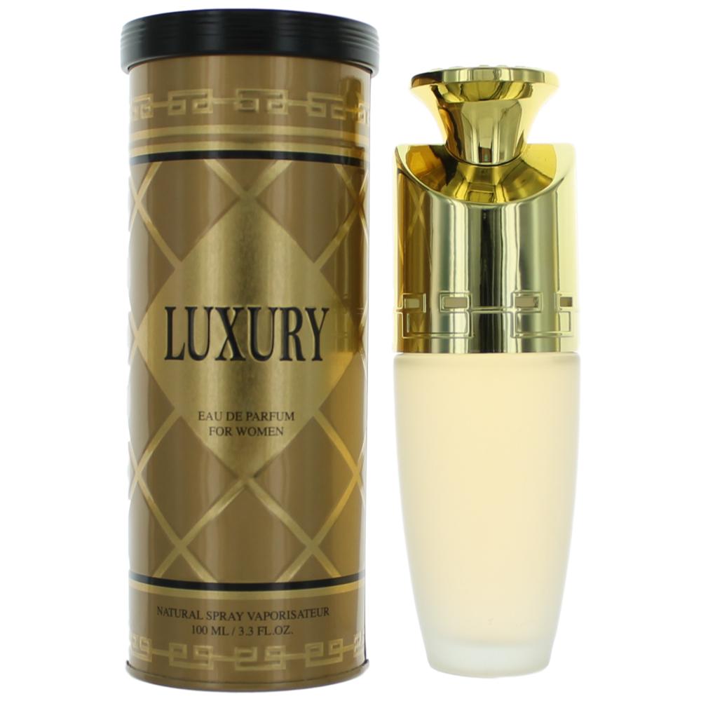 Bottle of Luxury by New Brand, 3.4 oz Eau De Parfum Spray for Women