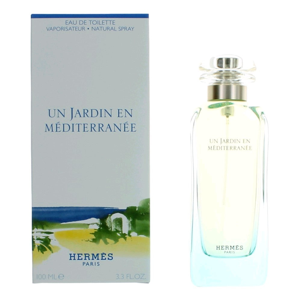 Bottle of Un Jardin En Mediterranee by Hermes, 3.3 oz Eau De Toilette Spray Unisex
