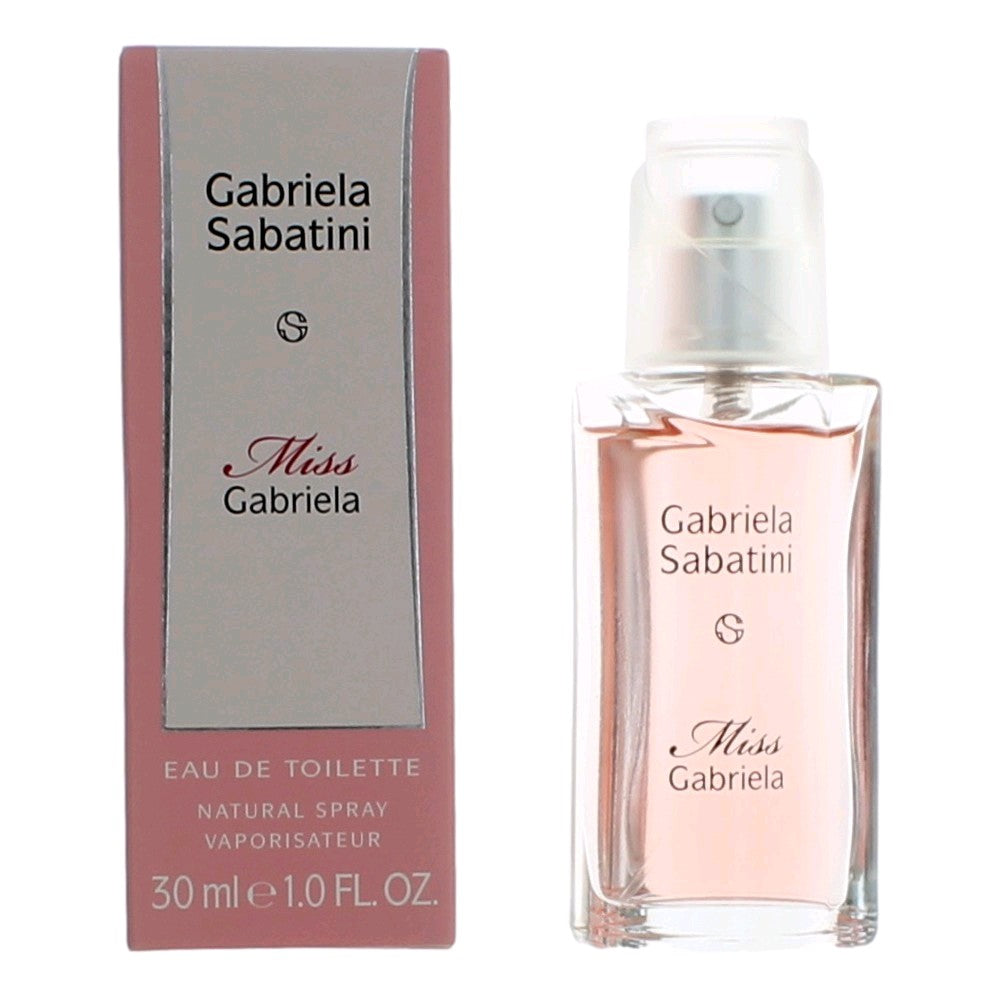 Bottle of Miss Gabriela by Gabriela Sabatini, 1 oz Eau De Toilette Spray for Women