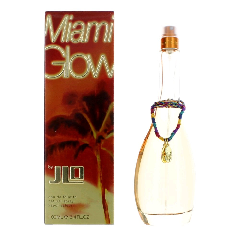 Bottle of Miami Glow by J.Lo, 3.4 oz Eau De Toilette Spray for Women (Jennifer Lopez)