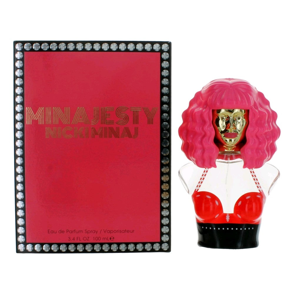 Bottle of Minajesty by Nicki Minaj, 3.4 oz Eau De Parfum Spray for Women