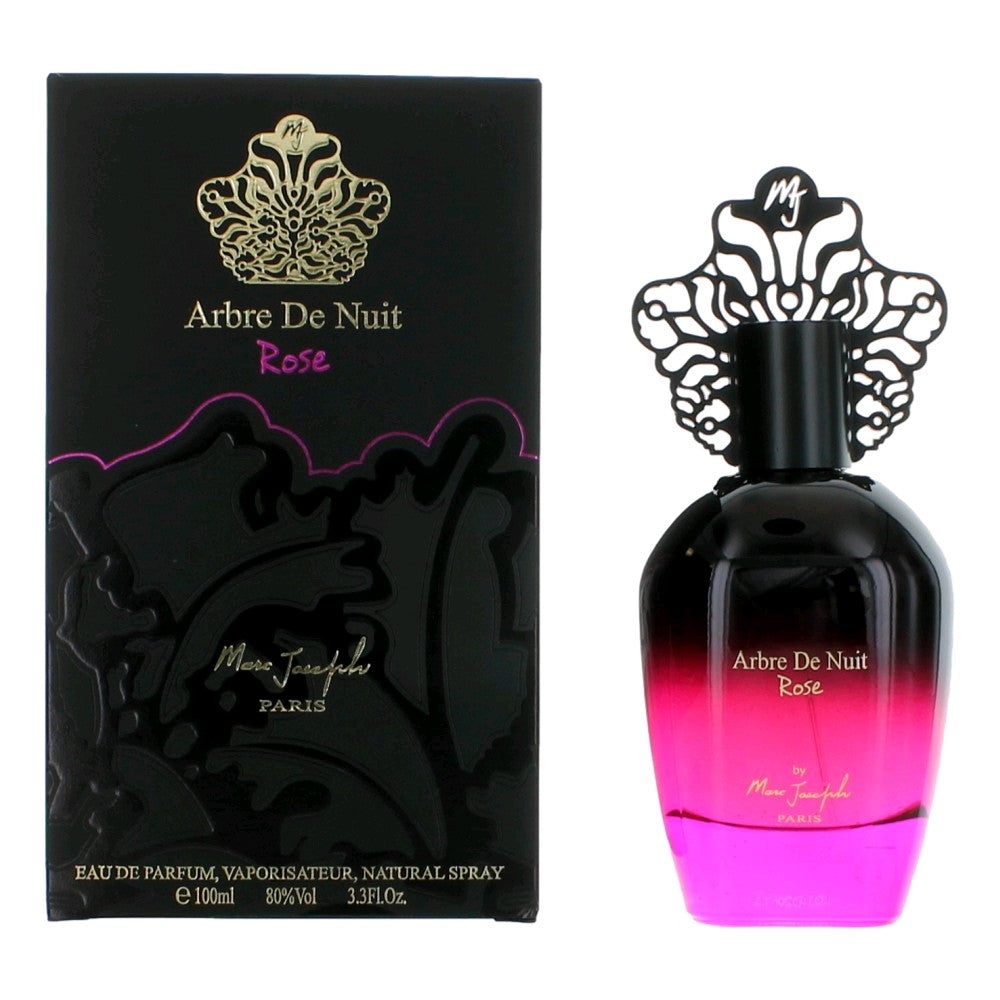 Bottle of Arbre De Nuit Rose by Marc Joseph, 3.3 oz Eau De Parfum Spray for Women