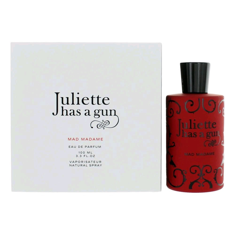 Bottle of Mad Madame by Juliette Has a Gun, 3.4 oz Eau De Parfum Spray for Women