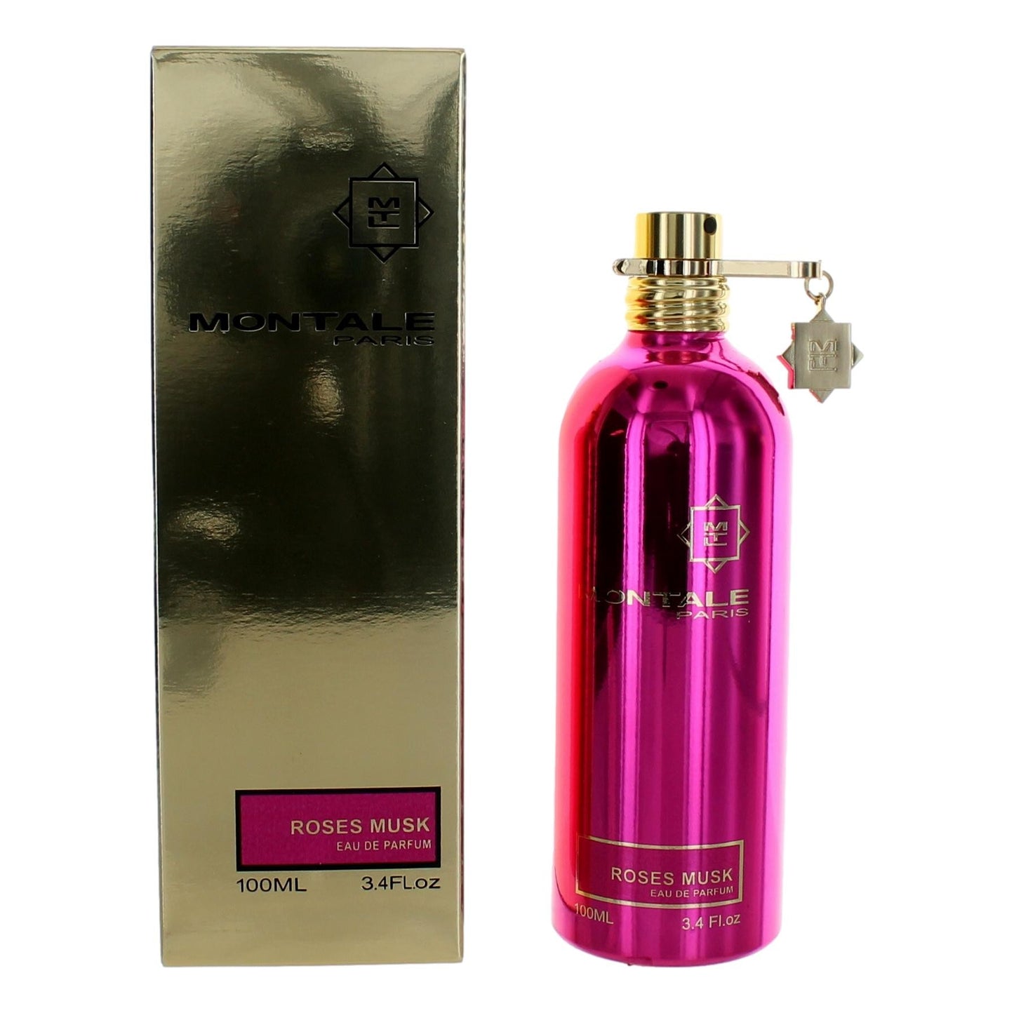 Bottle of Montale Roses Musk by Montale, 3.4 oz Eau De Parfum Spray for Women