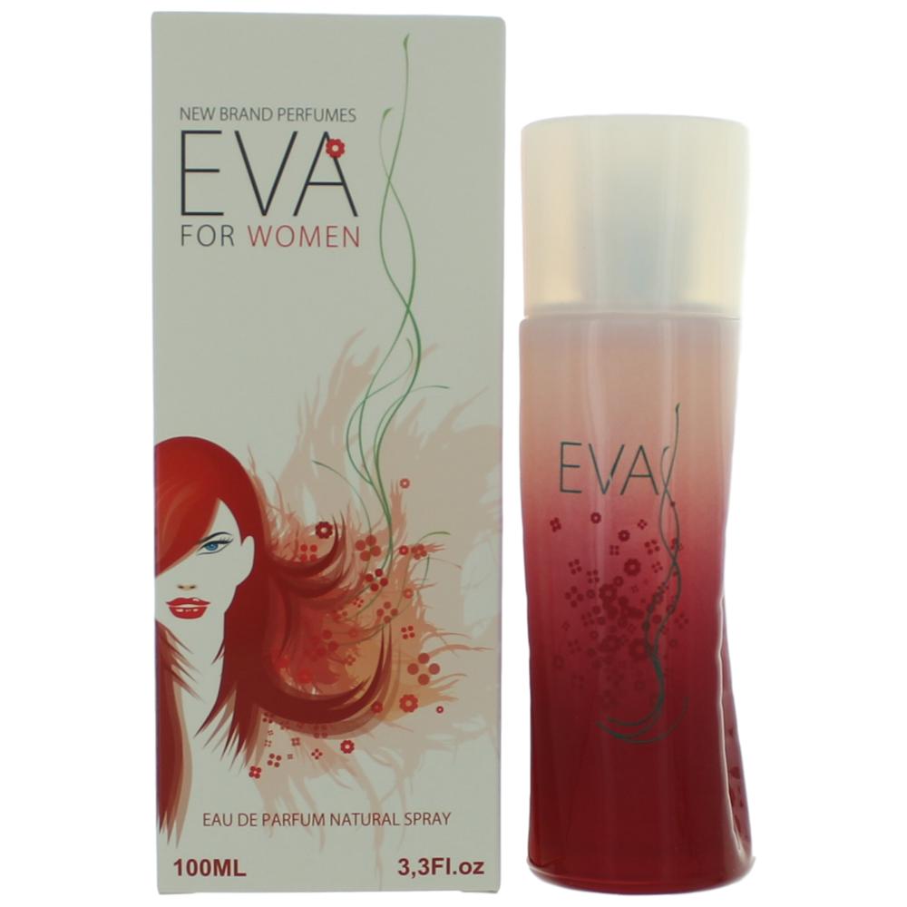 Bottle of Eva by New Brand, 3.3 oz Eau De Parfum Spray for Women