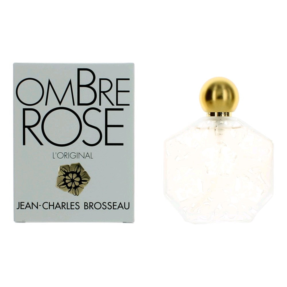 Bottle of Ombre Rose by Jean-Charles Brosseau, 1.7 oz Eau De Toilette Spray for Women