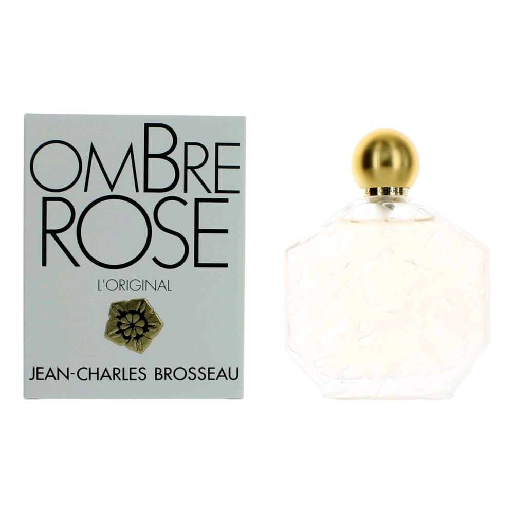 Bottle of Ombre Rose by Jean-Charles Brosseau, 3.4 oz Eau De Toilette Spray for Women