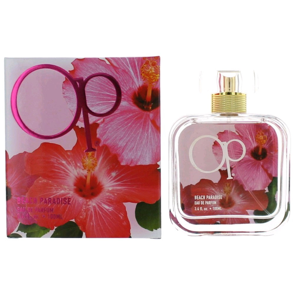 Bottle of OP Beach Paradise by Ocean Pacific, 3.4 oz Eau De Parfum Spray for Women