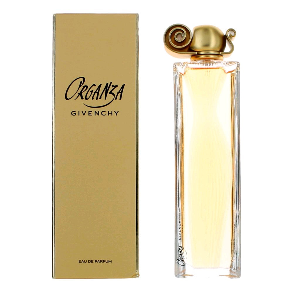 Bottle of Organza by Givenchy, 3.3 oz Eau De Parfum Spray for Women
