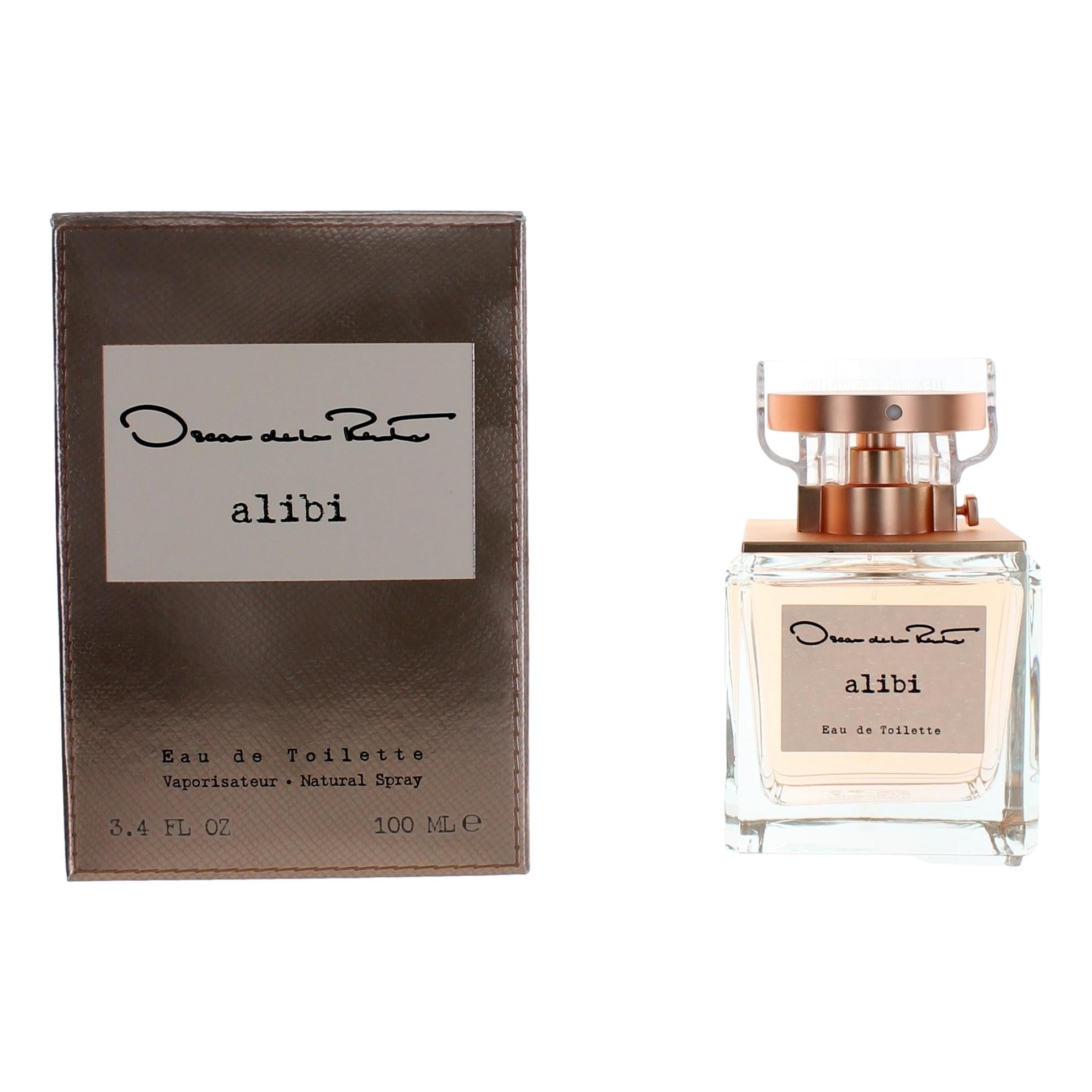 Bottle of Alibi by Oscar De La Renta, 3.4 oz Eau De Toilette Spray for Women