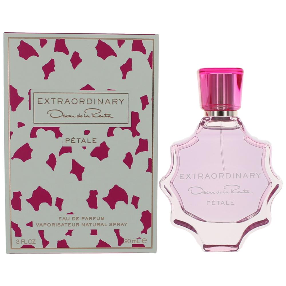 Bottle of Extraordinary Petale by Oscar De La Renta, 3 oz Eau De Parfum Spray for Women