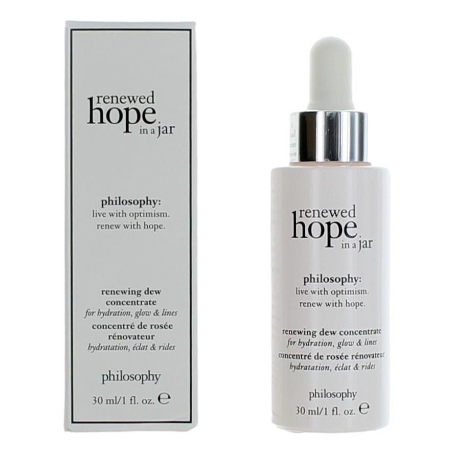 Bottle of Renewed Hope in a Jar by Philosophy, 1 oz Renewing Dew Concentrate for Unisex