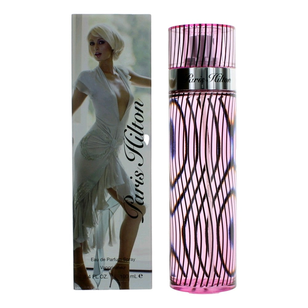 Bottle of Paris Hilton by Paris Hilton, 3.4 oz Eau De Parfum Spray for Women